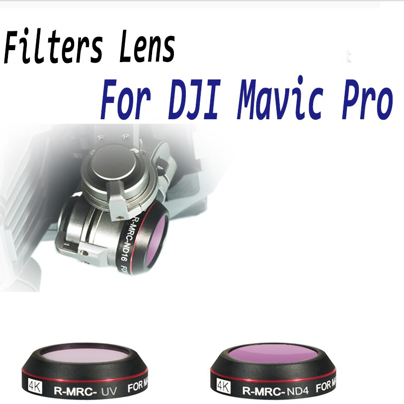 Drone Filter Voor Dji Mavic Pro Cpl Uv Ster Nd 4 8 16 32 Lens Filters Set Voor Mavic Pro gimbal Camera Accessoires 4K Lens Filter