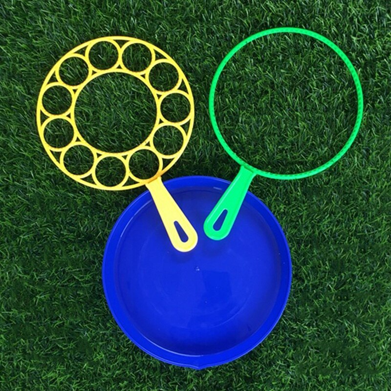 3Pcs Bubble Wand Set Bubble Stok Kleurrijke Bubble Maker Speelgoed Grote Bubble Outdoor Grappige Speelgoed