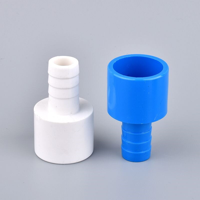 2pcs PVC ID 20/25mm To 10/16mm Pagoda Joints Garden Irrigation Fittings Water Pipe Connectors Aquarium Tank Tools Fountain Joint