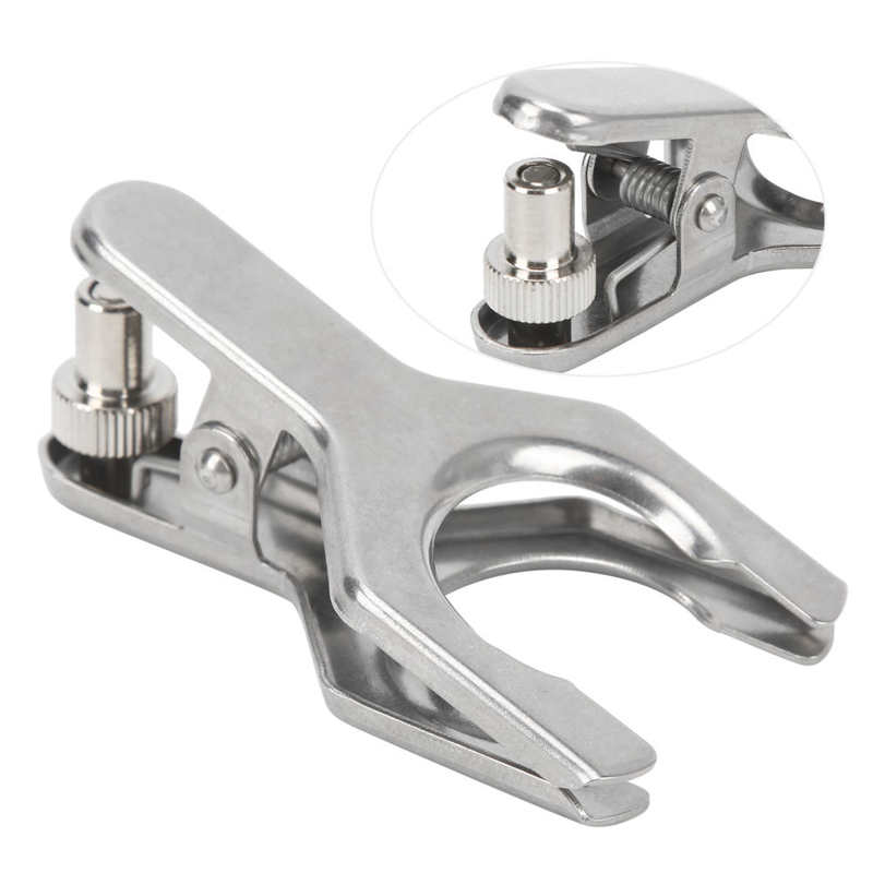 Spherical Joint Clamp Stainless Steel Spherical Pinch Clamp for Industry for Laboratory Tool for Scientific Research