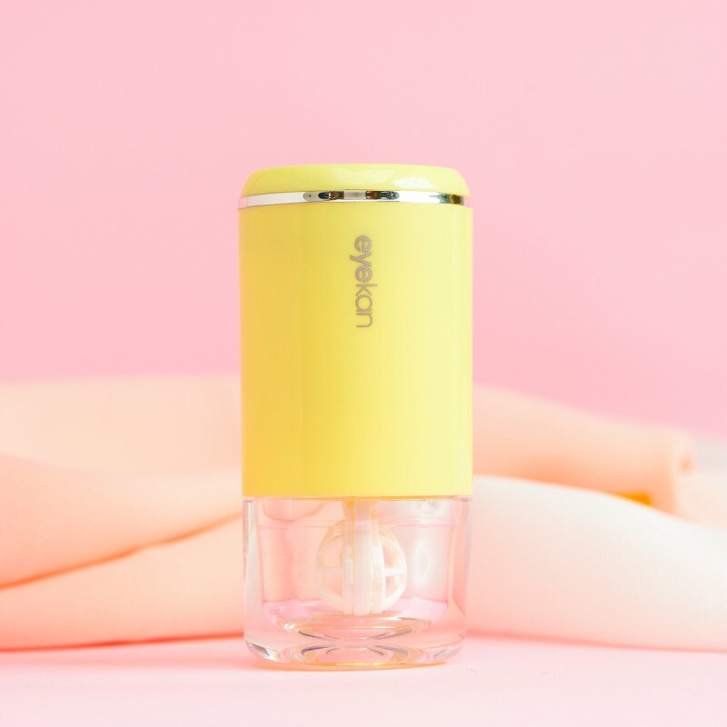 Ultrasonic Cleaner Contact Lens Cleaning Machine Contact Lens Accessories 56000Hz High Frequency Vibration Magnetic Charging: yellow