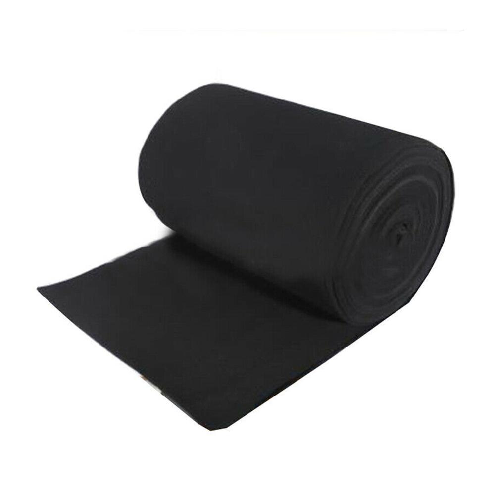 1m*1m*3mm Home Fabric Air Conditioner Activated Carbon Purifier Pre Filter Fabric Sheet Pad