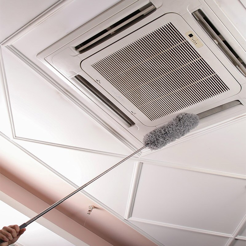 Intrekbare Stof Flexibele Elektrostatische Afstoffen Borstel Buigen Pincet Huishoudelijke Auto Stof Dusty Plumeau Zonder Lint