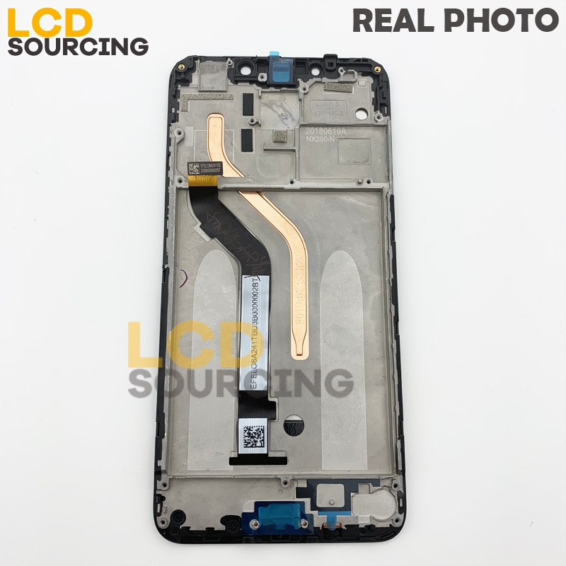 100% ORIGINAL 6.18" For Xiaomi Pocophone F1 LCD Screen Touch Screen Digitizer Assembly +Frame For POCO F1 Display Replace