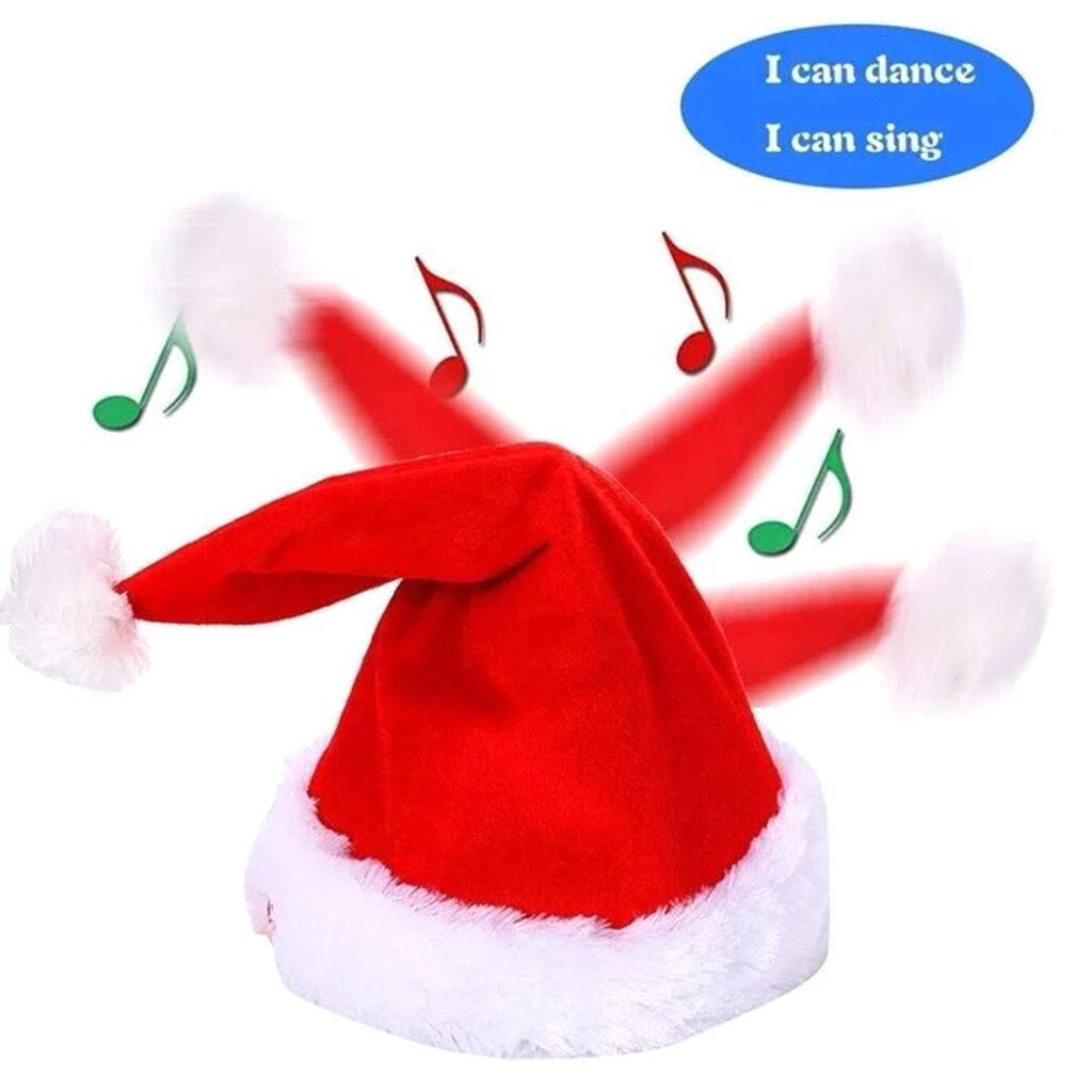 Gl delig Jul Sang Dans Bev gende Nissehue Sjov Hat Vicedeal