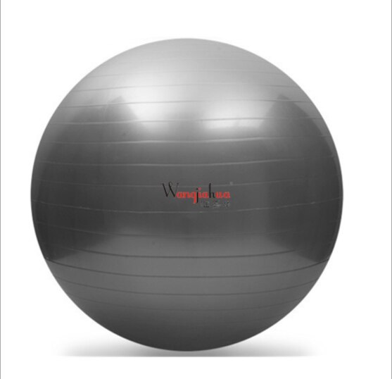 Oefening bal Sport Yoga bal Bola Fitness Gym Pilates bal opblaasbare balance ball Oefening Workout Massage Bal 85/95cm: silver 85cm