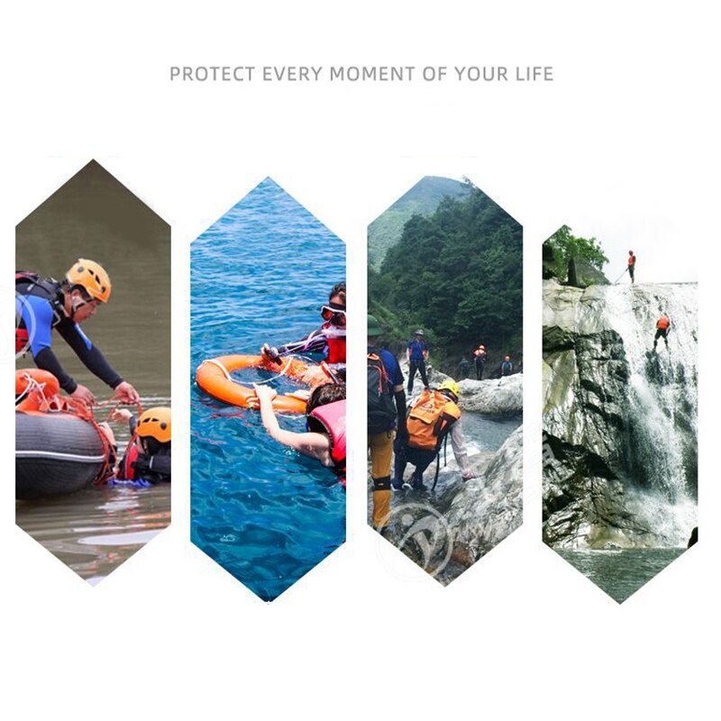 Reflective Throw Rope With Throw Bag For Water Rescue Flotation Rescue Ropes For Whitewater Boating Kayaking Ice Fishing