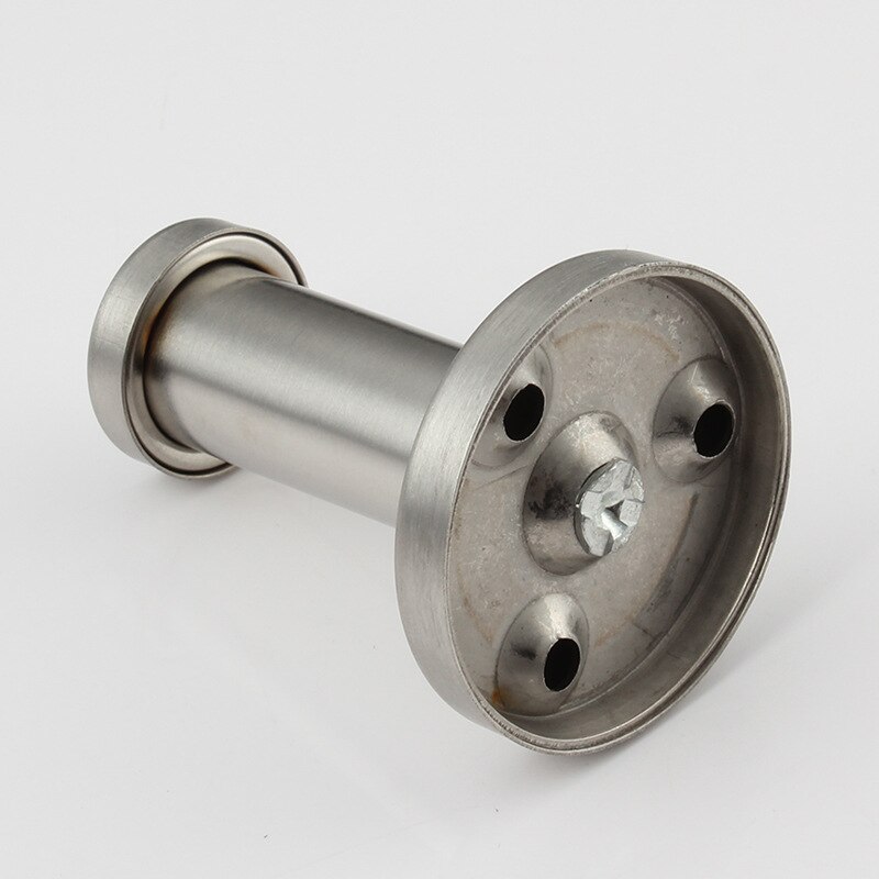 6Pcs/set Clothes Robe Hooks Stainless Steel Bathroom Door Hanger Hook for Towels Bag Wall Mounted Coat Hanger with Screws