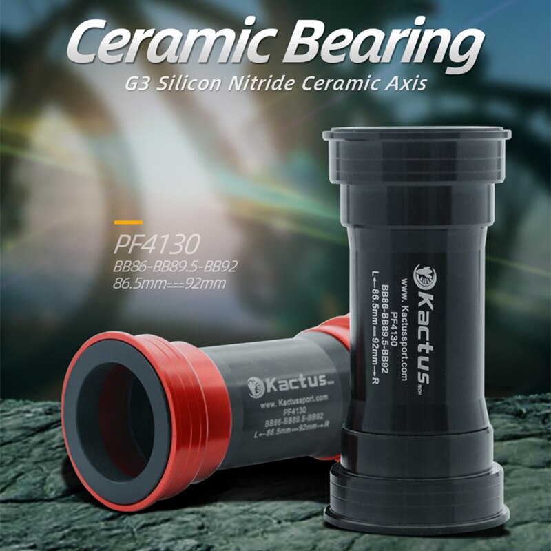 Bicycle Pressfit Bottom Bracket BB92 86 F4130 G3 Ceramic Bearing For SRAM/Rotor Axis 30mm Mtb Road Bike Crankset Width 86.5-92mm