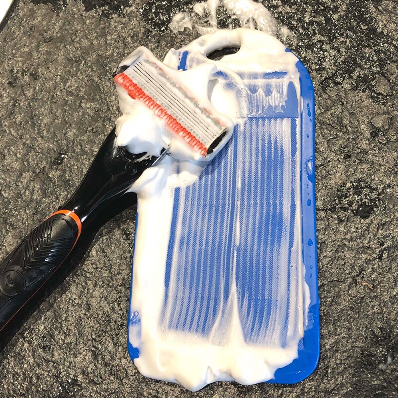Shaving Razor Blade Sharpener Extend Life of Razor Blades Silicone Shaving Tool Cleanner Safety Shaving Men Shaving Accessories