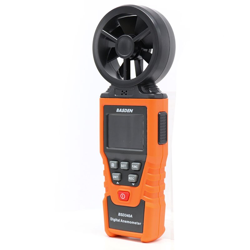 Digital Anemometer Handheld Wind Speed Meter with HD color screen Measuring Wind Speed