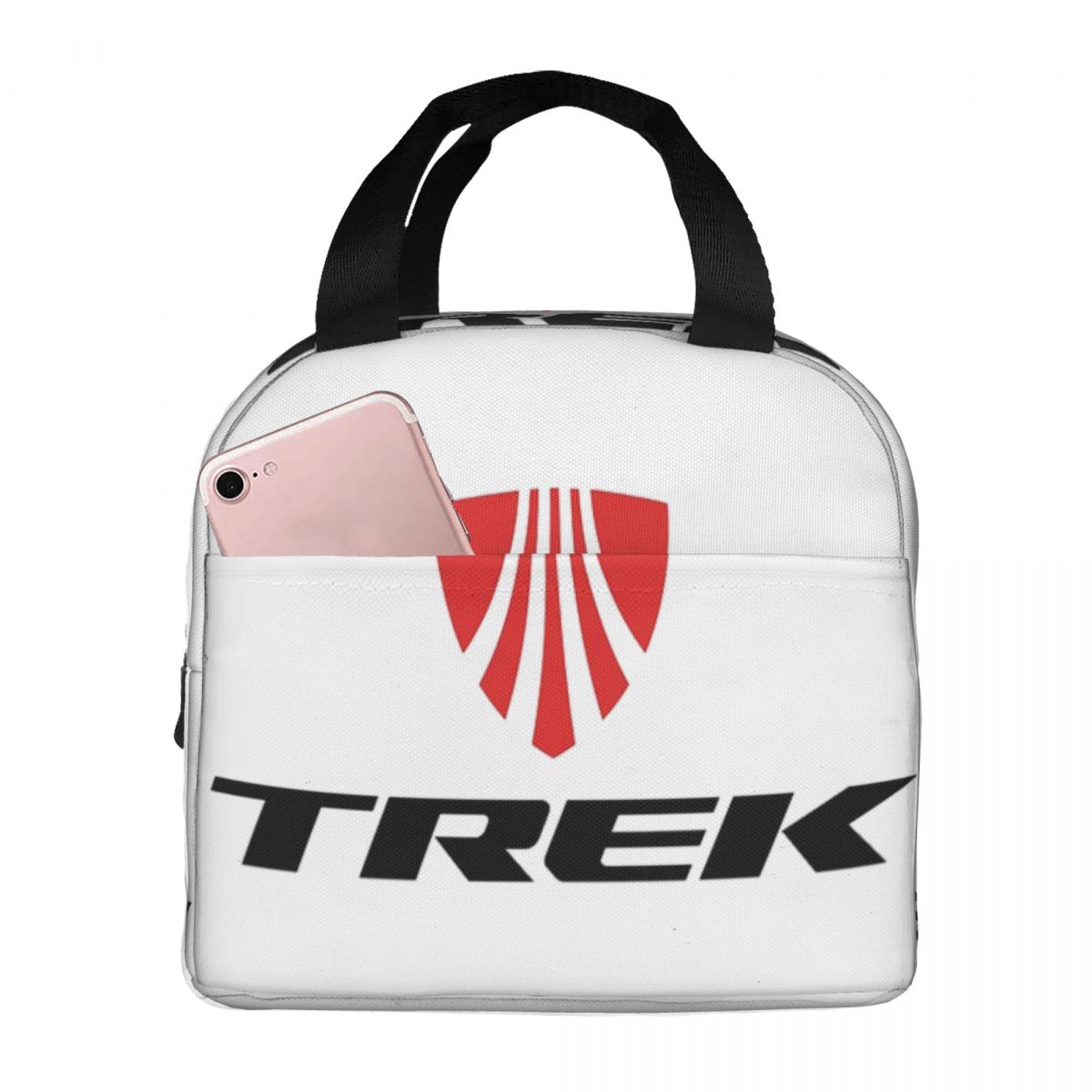 Trek Bike Logo Lunch Bags Insulated Bento Box Lunch Tote Leakproof Picnic Bags Cooler Thermal Bag for Woman Student Travel: Blue