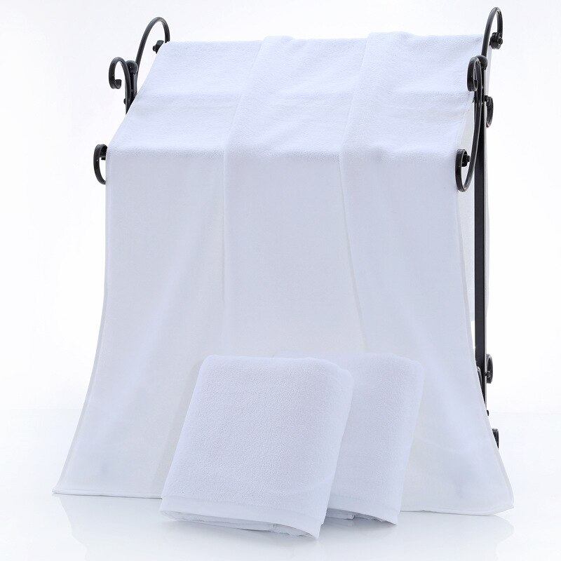 Luxury Bath Sheet Towels Extra Large Highly Absorbent Hotel Spa Collection 70X140cm 2 Pack (White)