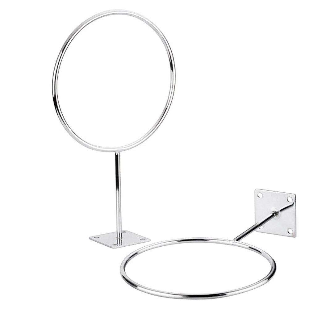 2pcs Wall-mounted Basketball Rack Iron Wall Mount Display Bracket Ball Holder for Soccer Football Volleyball Basketball Etc: White