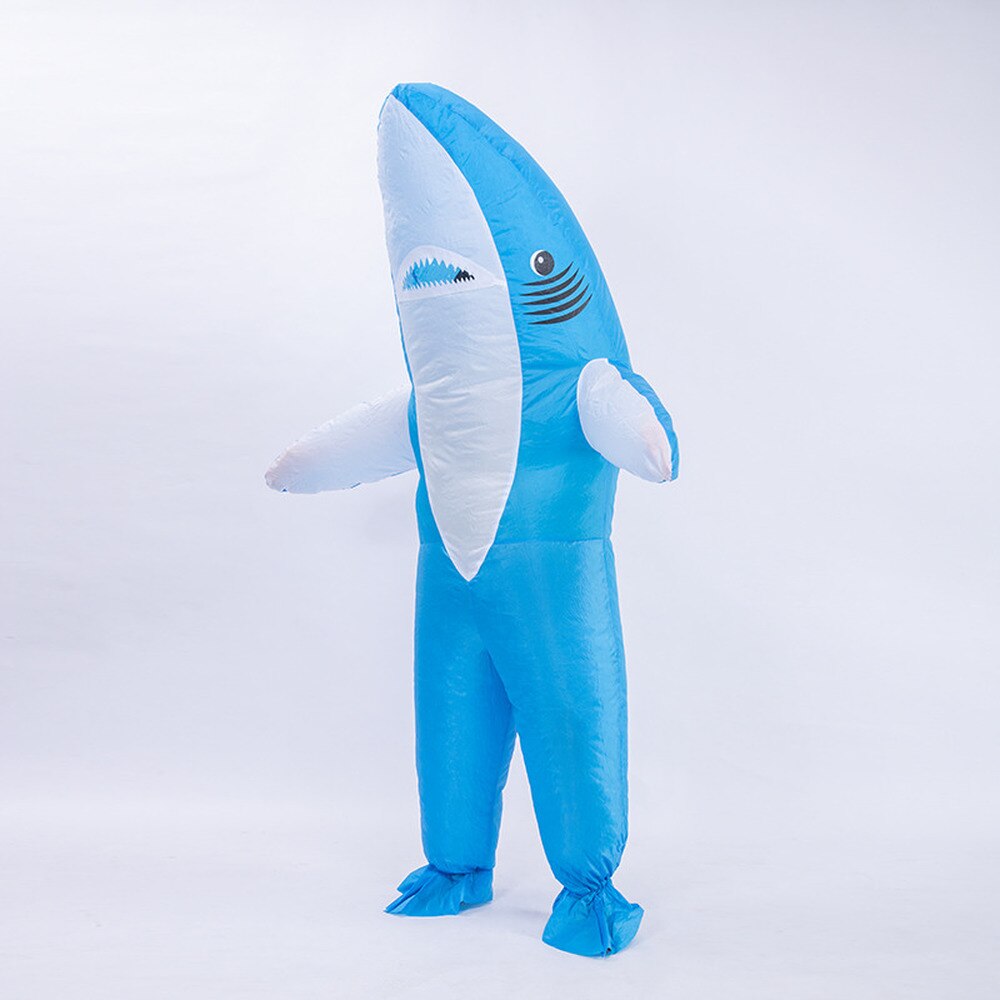 shark mascot costume inflatable deguisement halloween pour animaux shark cosplay mascot costume Advertising Carnival