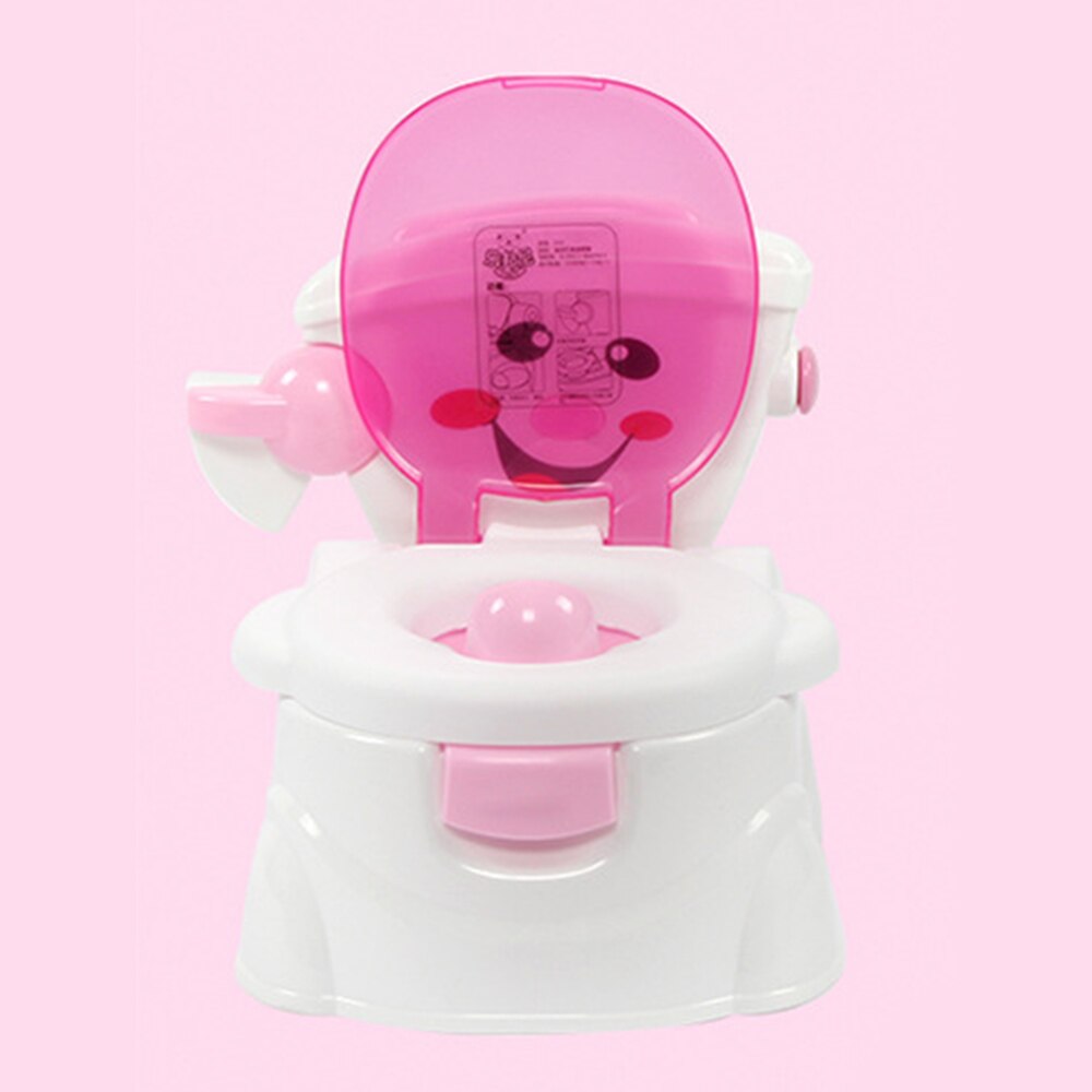 Baby Potje Wc Kinderen Training Potje Jongen Meisje Draagbare Stoel Leuke Smiley Gezicht Wc Peuter Potty Baby Kids Wc Pot: PJ3435B