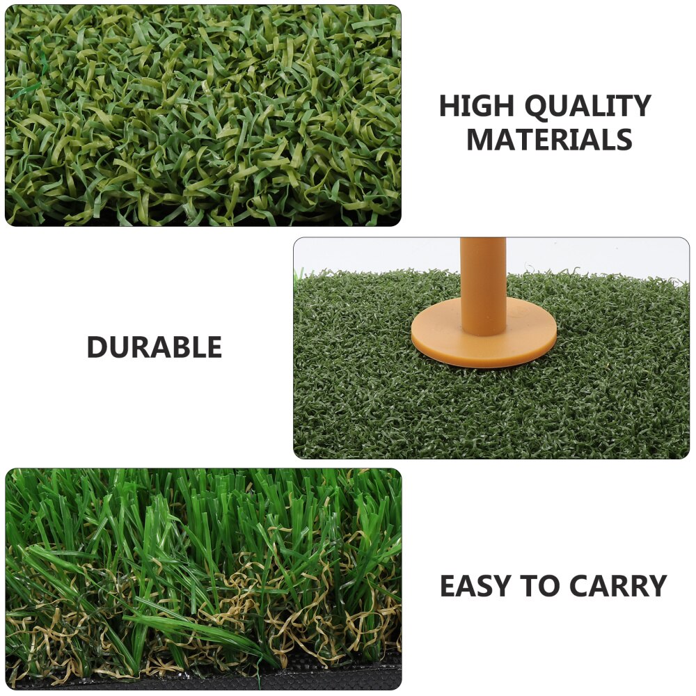 1 Set Indoor Golfing Practice Mat Portable Hitting... – Grandado