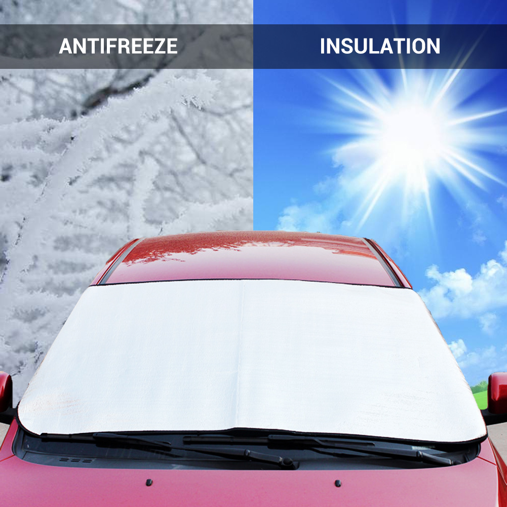 150*70 Cm Universele Auto Voorruit Cover Auto Zonnescherm Shield Voor Voorruit Visor Cover Zomer Voorruit Film