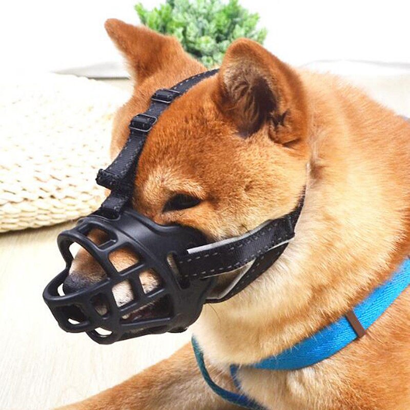 Nyttig blød silikone mundmaske anti gø bid dogt regn mundkurv til pitbull sheperd golden retriever kæledyr produkter hund næseparti