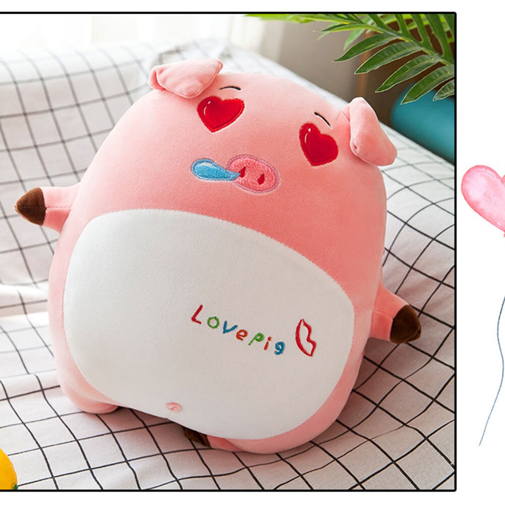 Multi-Funzione Sveglia porcellino Peluche Cuscino Scaldino Della Mano con aria Condizionata Coperta DC112