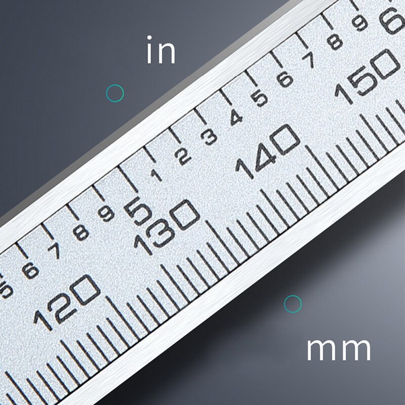 Digitale Rvs Elektronische Digitale Schuifmaat 6Inch 0-150Mm Metalen Micrometer Meten Meters