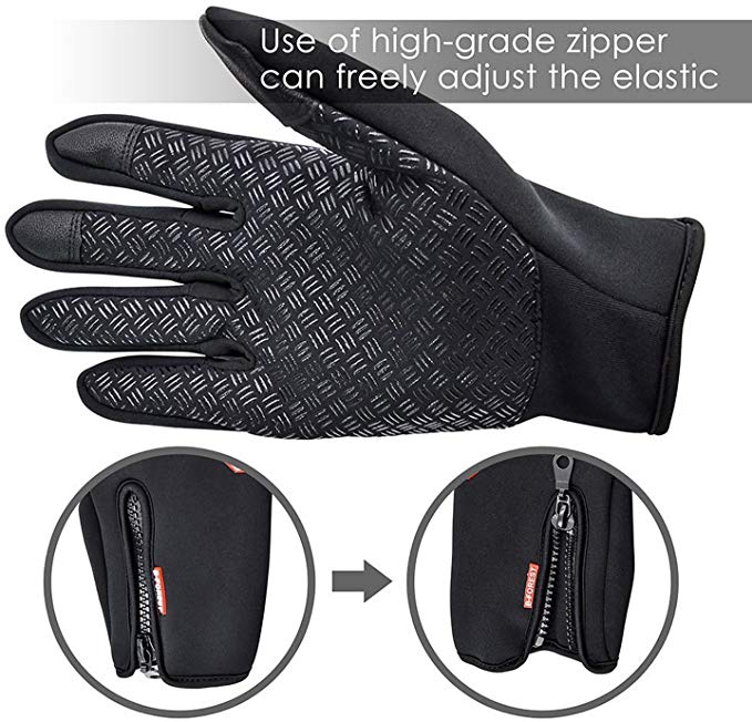 Waterdichte Winter Warme Handschoenen Mannen Ski Handschoenen Snowboard Handschoenen Motorrijden Winter Touchscreen Sneeuw Windstopper Sneeuw Handschoenen