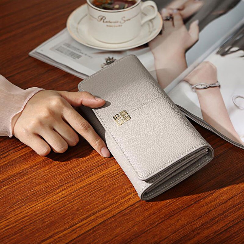 Neue Leder Frauen Brieftasche Haspe Kleine und Dünne Münze Tasche Geldbörse Frauen Brieftaschen Karten Halfter Luxus Brieftaschen Geldbörse