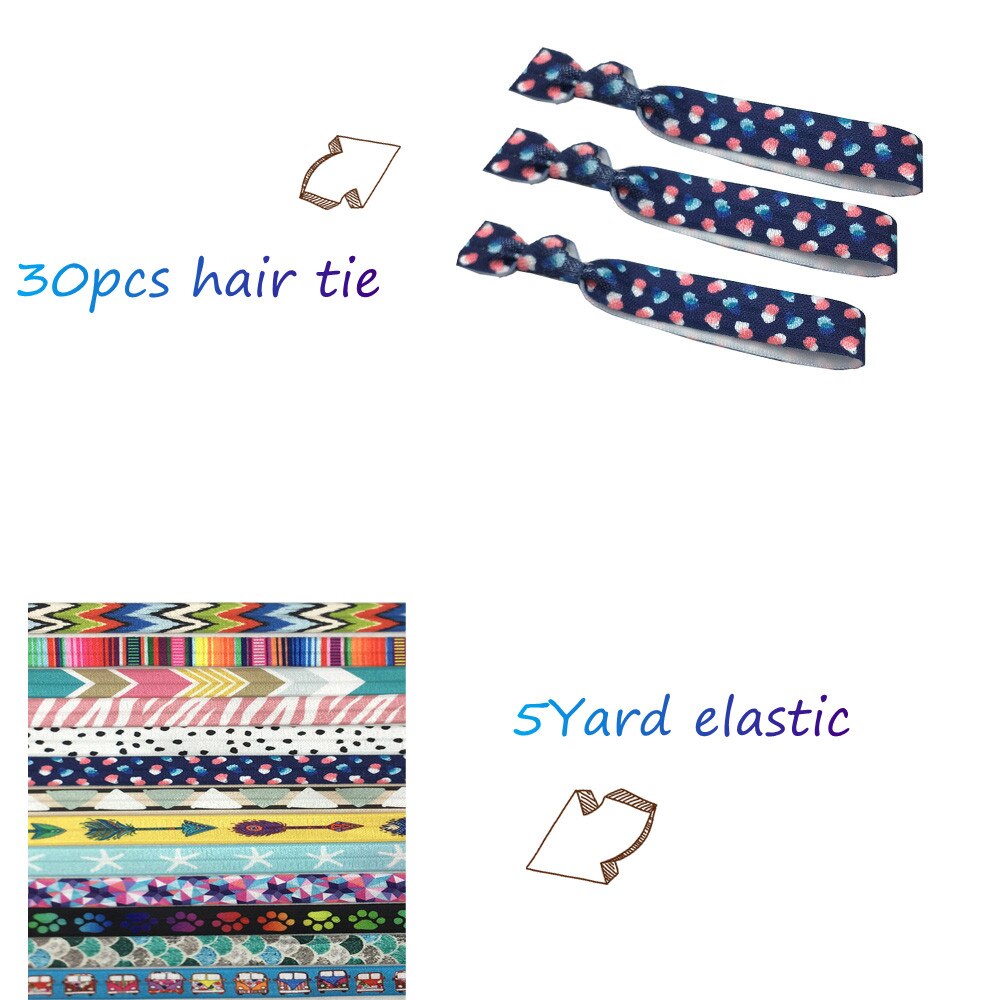 16mm Chevron Dot Arrow Car Paw Print Animal Fold over Elastic Band Sewing Tape Handmade Crafts Accessories DIY Baby Headband