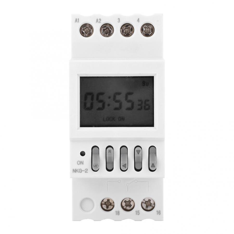 AC220V 3A Time Control Switch Guide Rail Type School Factory Ring Bell Switch Relay