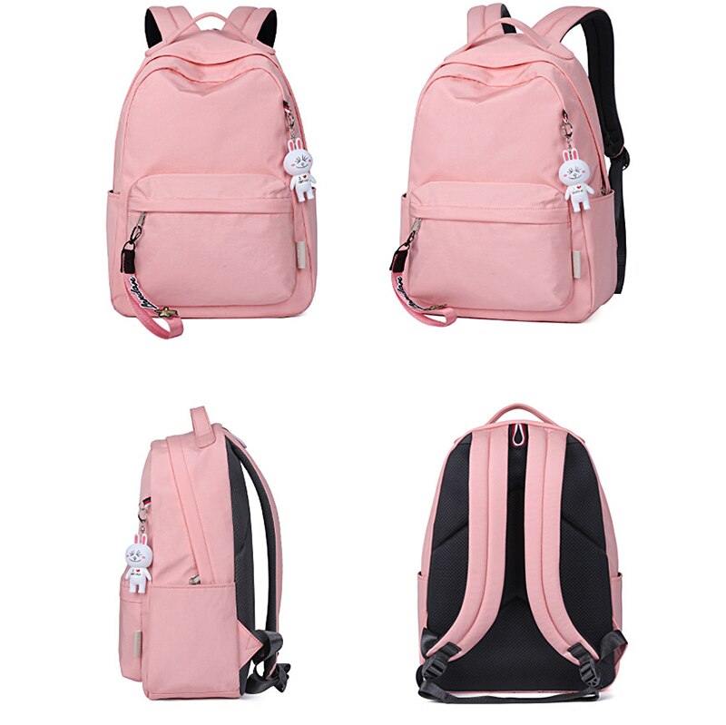 Mädchen Schule Taschen Casual Collage Laptop Rucksack Multi Tasche Reise Rucksack Dame Frauen Rucksack Rucksack