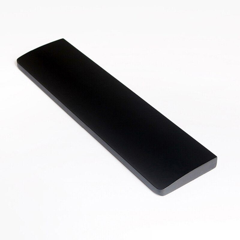 Black Wood Wrist Rest Pad Keyboard Wrist Rest Support Protection With Anti-Slip Pad for 60/68/87/104 key Mechanical Keyboard C26: for 68 key