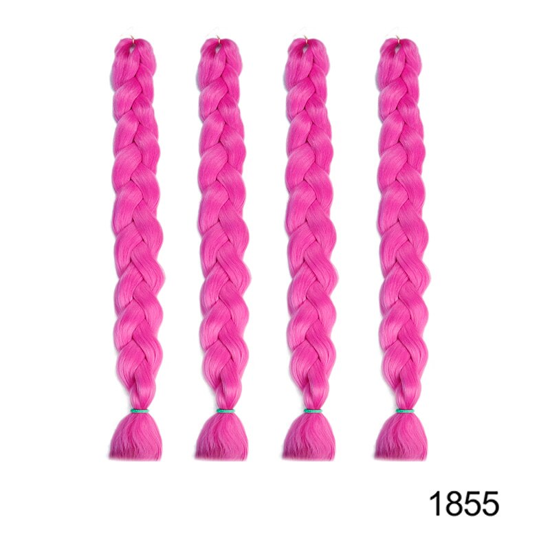 High Temperature Fiber Kanekalon False Braiding Hair Extensions 41 inch Synthetic Jumbo Braids Crochet Hair For Women: 21