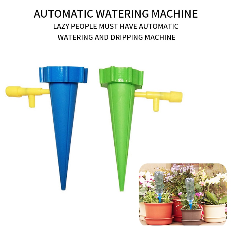 Drip Irrigation system Plant Waterers DIY Automatic Drip Water Spikes Taper Watering Plants Houseplant Spike Dripper