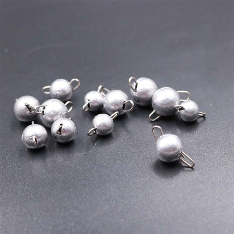 5pcs/Lot Lead Weight With Swivle Cheburashka Sinker Lead Sinker Jig Head Lead Weights 4g 6g 8g 10g 12g 14g 15g 18g Lure