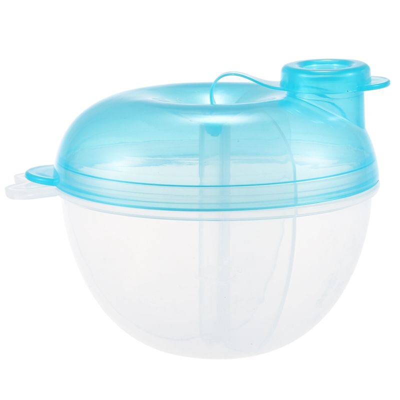 Formula Dispenser, Non-Spill Baby Milk Powder Dispenser and Snack Cup, Baby Food Storage Container (Blue): Default Title