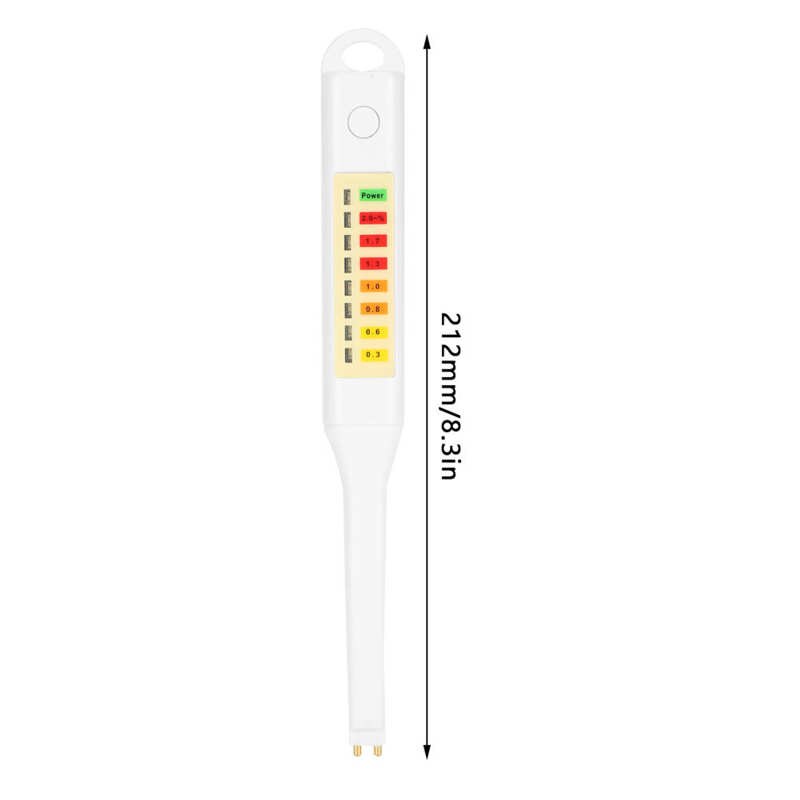 THE01402 Handheld Food Salinity Tester LED Display Salt Concentration Analysis Detector Salimeter Kitchen Supply Accessory