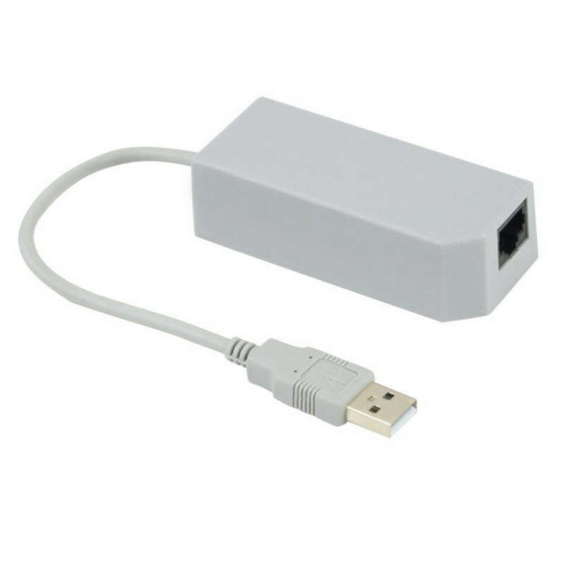Lan Network Adapter Connector Usb Internet Ethernet Voor Nintendo Voor Wii/Voor Wii Voor U/Pc