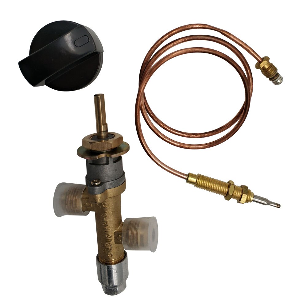 Propane lpg gas fire pit control safety valve flame failure device cock gas heater valve with thermocouple and knob