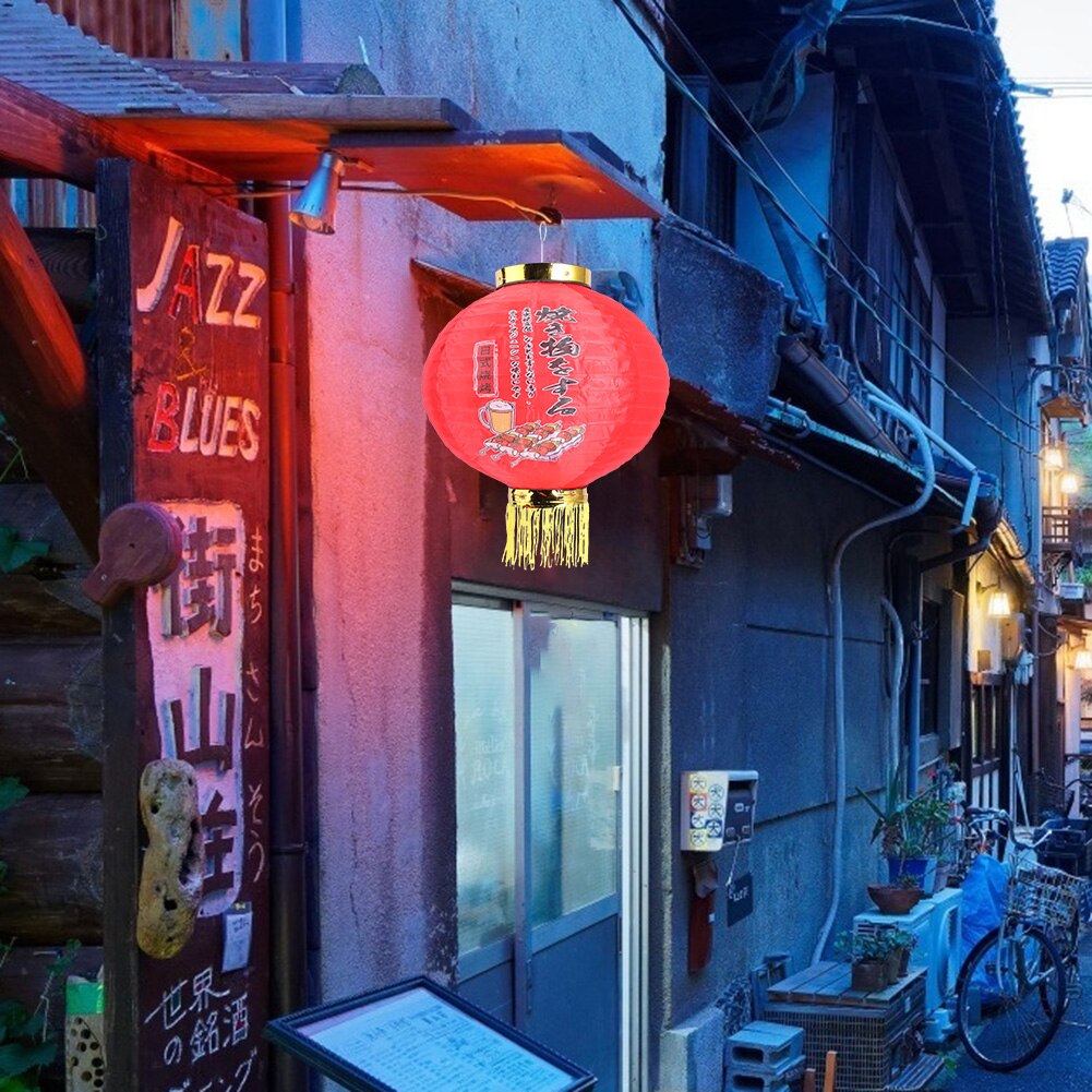 Japanese Hanging Lanterns Waterproof Traditional Bistro Ornament Sushi Restaurant Year Party Decoration Festival Lanterns