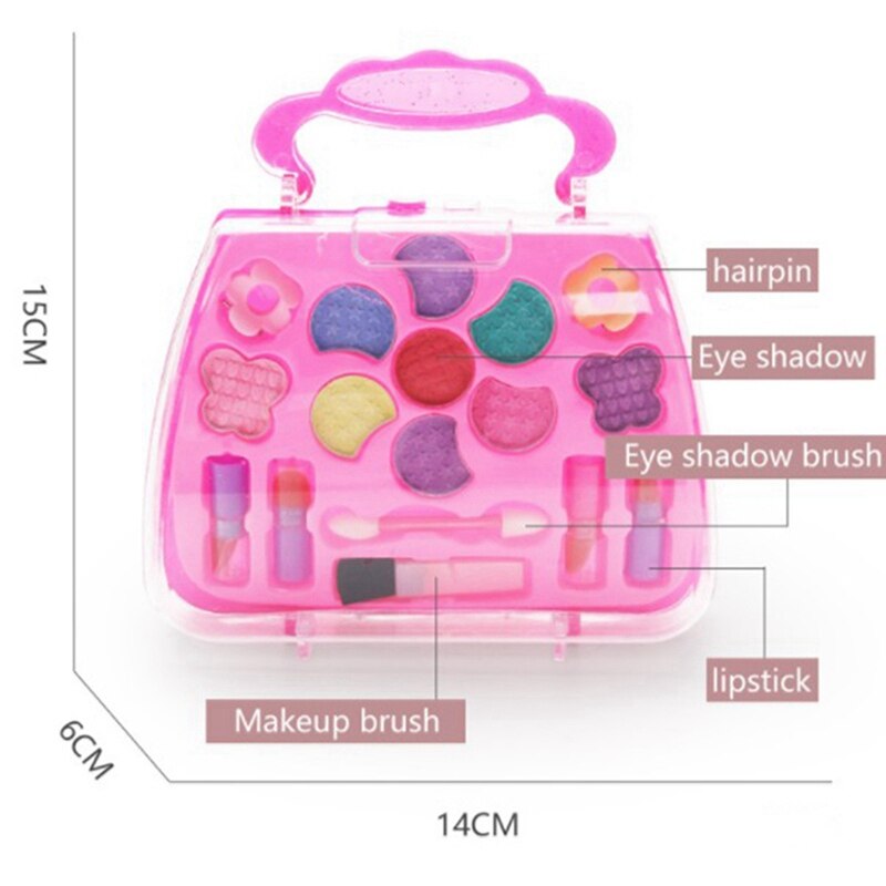 Dzieci dziewczyny zestaw robić makijażu zabawki uroda dzieci udawaj zabawki bezpieczne nietoksyczny opatrunek kosmetyczny lakier robić paznokci zabawki dla dzieci prezent