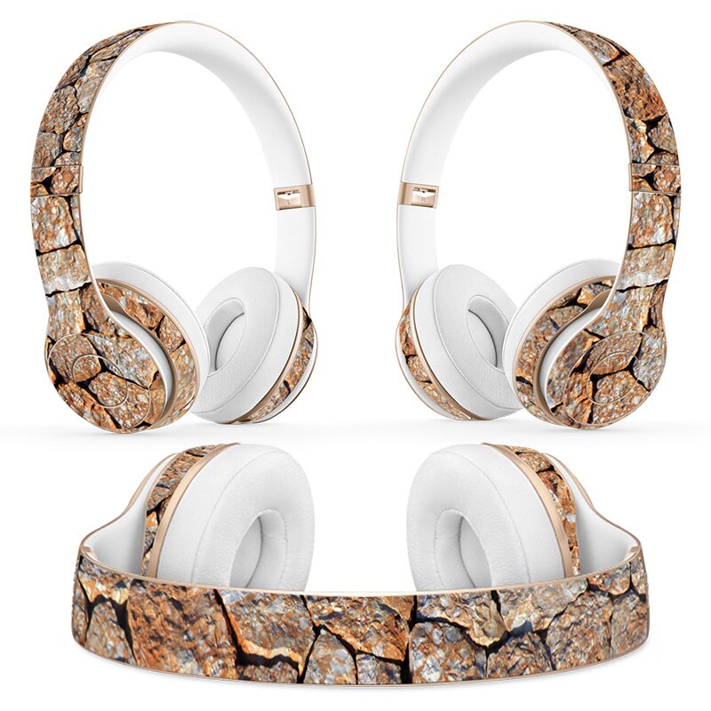 Marbling Headphone Sticker for Beats Solo 2 solo 3 Wireless Headphone skin sticker for solo2 solo3 vinyl sticker: TN-Solo2-0120