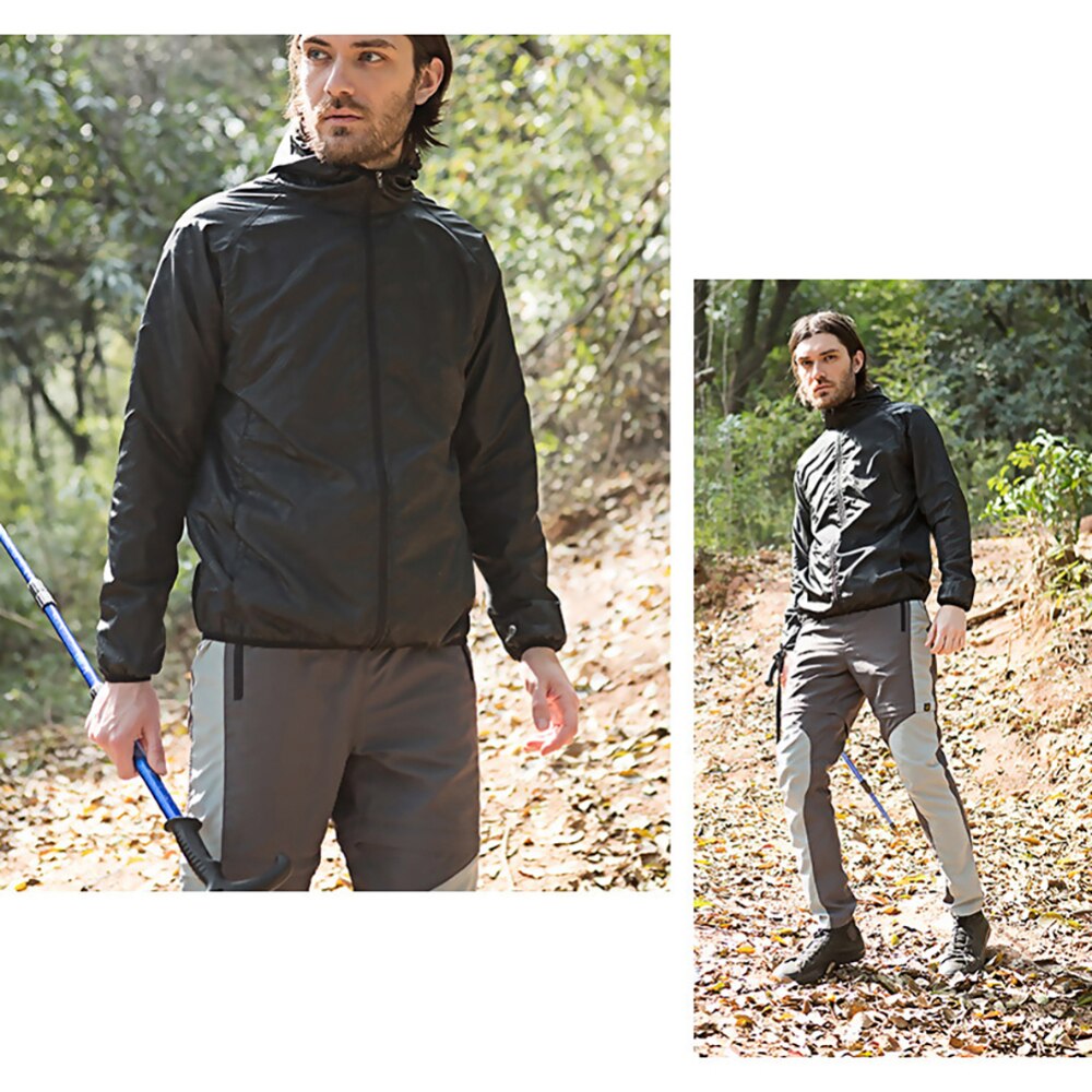 Cyclisme vestes à capuche Anti-UV séchage rapide Camping randonnée veste femmes hommes plein air Sport escalade S-4XL grande taille