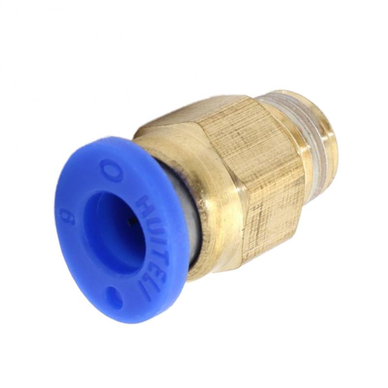 Quick Pneumatic Cable Connectors Snap Splice Lock Wire Terminal Crimp Wire Connector Waterproof 6mm 1/8'' Male Thread