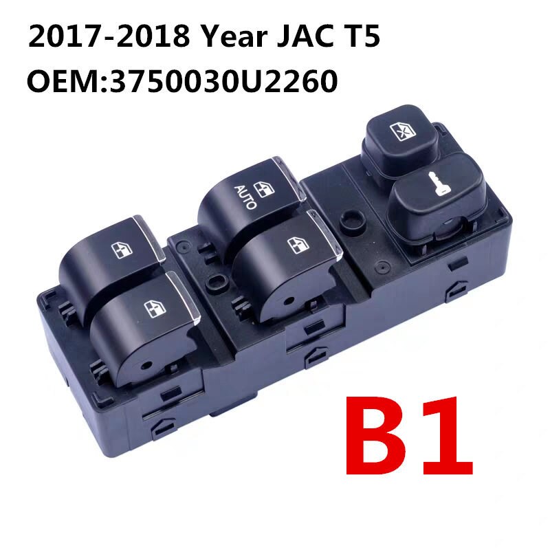 Linker voordeur glas schakelaar voor jac  t5 ,  jac  s3