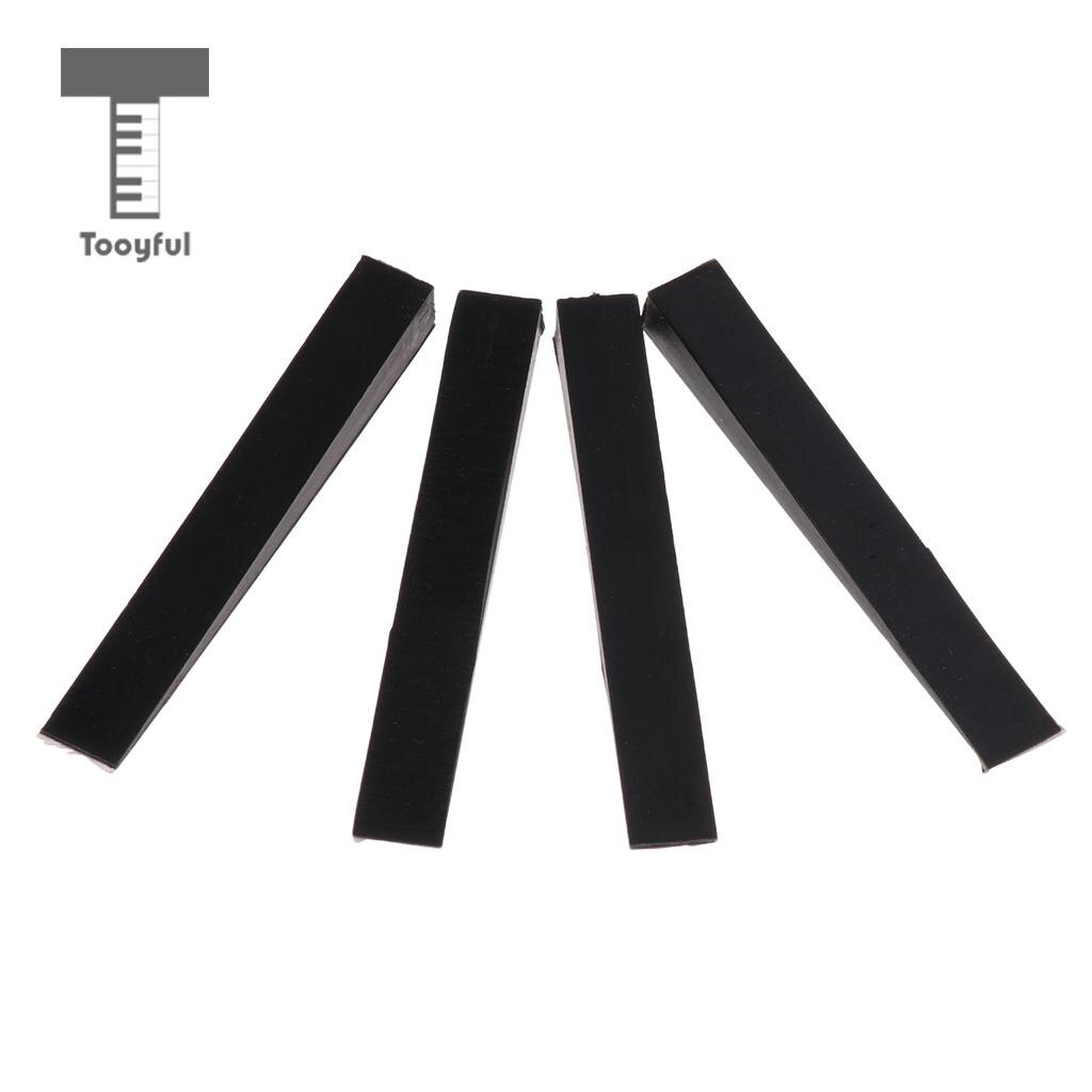 Set van  of 4 piano stemdempers rubberen dempers voor piano stemapparaat