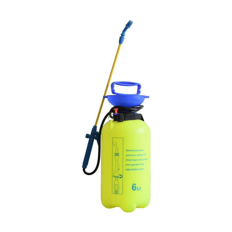 5-8L Portable Outdoor Garden Pressure Sprayer Tree Flower Manual Watering Can With Spraying Adjustable Nozzle