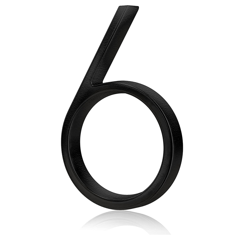 Stainless Steel Floating House Numbers, Metal House Numbers For Outside Modern, Garden Door Mailbox Decor Numbers: MULTI