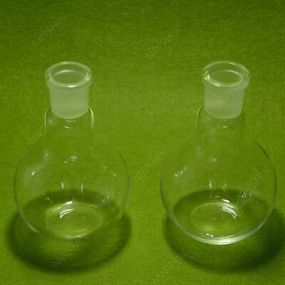 Extractor de Soxhlet de 250ml con condensador, tubo de bombeo y dos frascos planos de 24/40