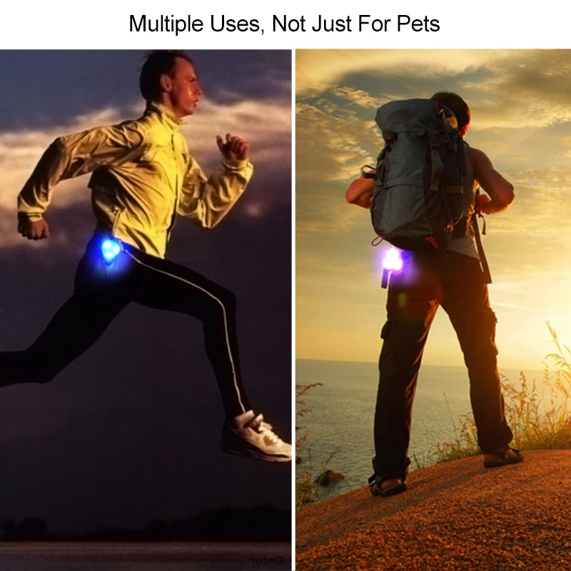 1 Uds mascotas colgante Led intermitente de seguridad de luz Led parpadeantes Collar COLGANTE para mascotas Collar mascota perro . Exclusivo. 20D1