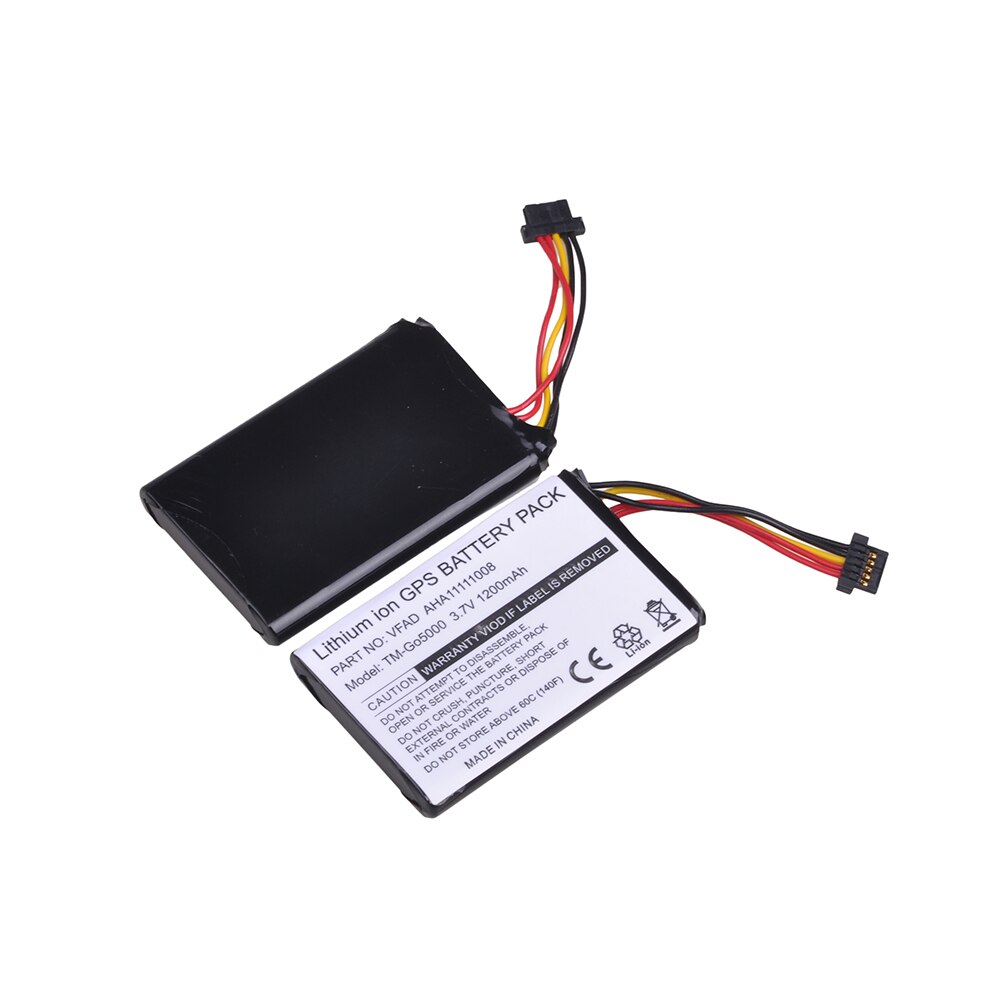 1 stk 1200 mah gps batteri aha 11111008 vfad batteri til tomtom 4 fl 50 4 fl 60 go 5000 go 5100 go 6000 go 6100 2 2 2 2 pro 5250 pro truck 5250